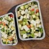 Gemüse-Box mit Grillkäse